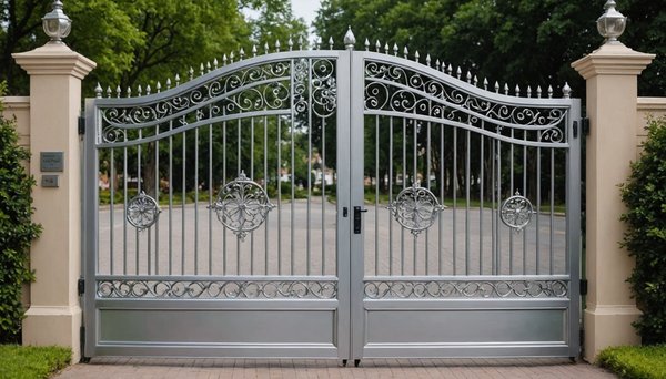 Portails en aluminium : élégance et personnalisation à petit prix